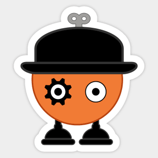 Clockwork Orange Minimalism Sticker